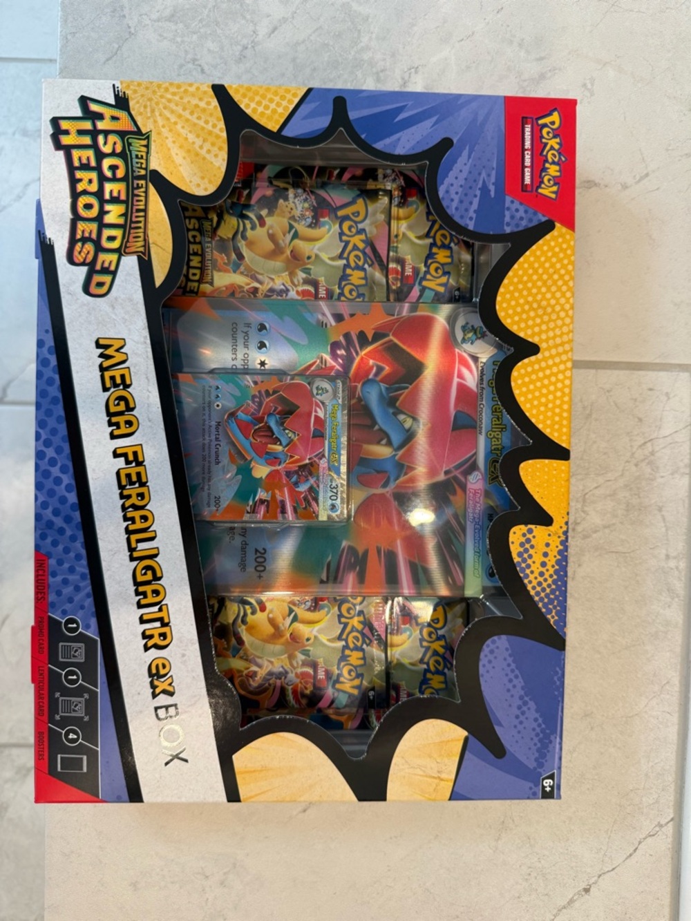 Pokémon Mega Feraligatr ex Box -